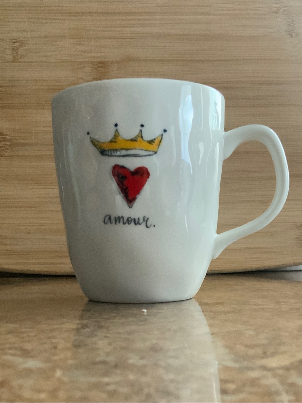 Rae Dunn ‘Amour’ Ceramic Mug